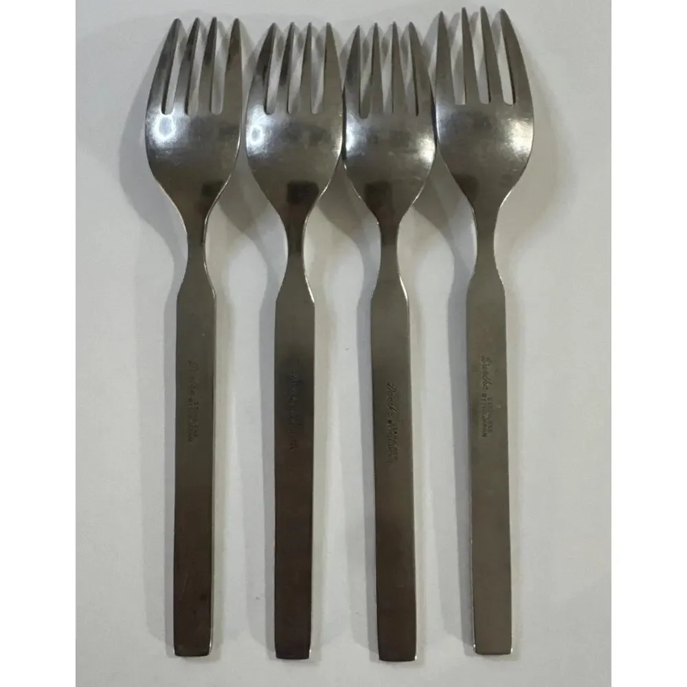 Danika MSI Japan Celtic Knot Flatware Stainless Steel Dinner Forks 7.5”L Set 4